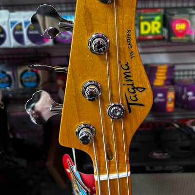 Tagima TW-73 Bass Guitar - Sunburst image 3
