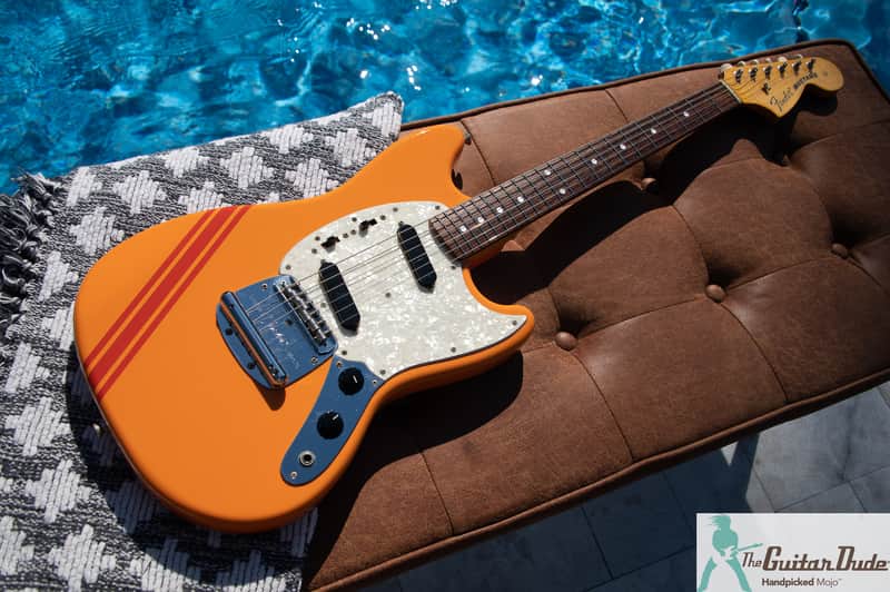 Fender MG-73 Mustang Reissue MIJ | Reverb