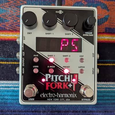 Electro-Harmonix Pitch Fork+ Polyphonic Pitch Shifter 2020 - Present - Silver image 1