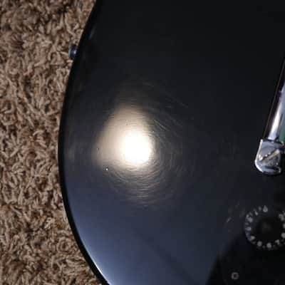 Video! 1986 Gibson Melody Maker Black - Ebony Fretboard - Gen 4 Chainsaw Case image 8