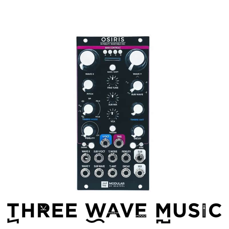 Modbap Modular Osiris   Bi-fidelity Wavetable Oscillator [Three Wave Music] image 1