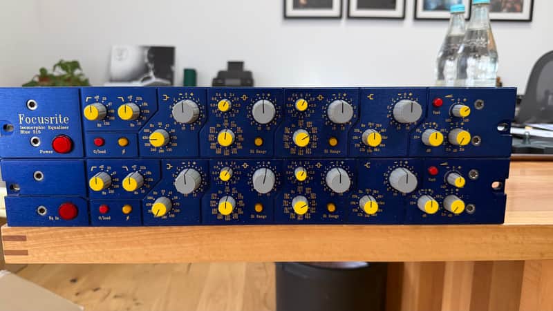 Focusrite Blue 315 Isomorphic Mastering Equaliser – Rare Blue Range Stereo Mastering EQ image 1