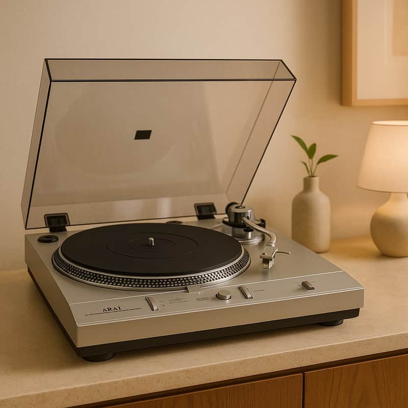 AKAI AP-D30 Rare Vintage MINT Turntable Warranty Direct Drive Hi-Fi Auto Stop