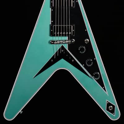 Gibson Custom Shop Willcutt Exclusive Flying V Custom Inverness Green Gloss (243) image 3