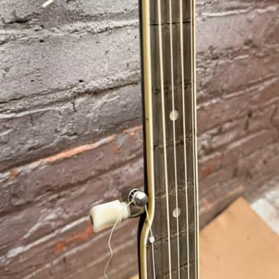 Vintage Recording King Lined Fretless Open-Back Banjo image 3