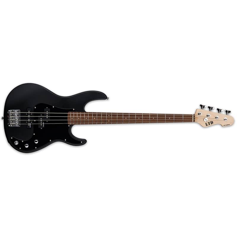 ESP LTD AP-204 Black Satin BLKS Electric Bass Guitar AP 204 AP204 - Brand New image 1