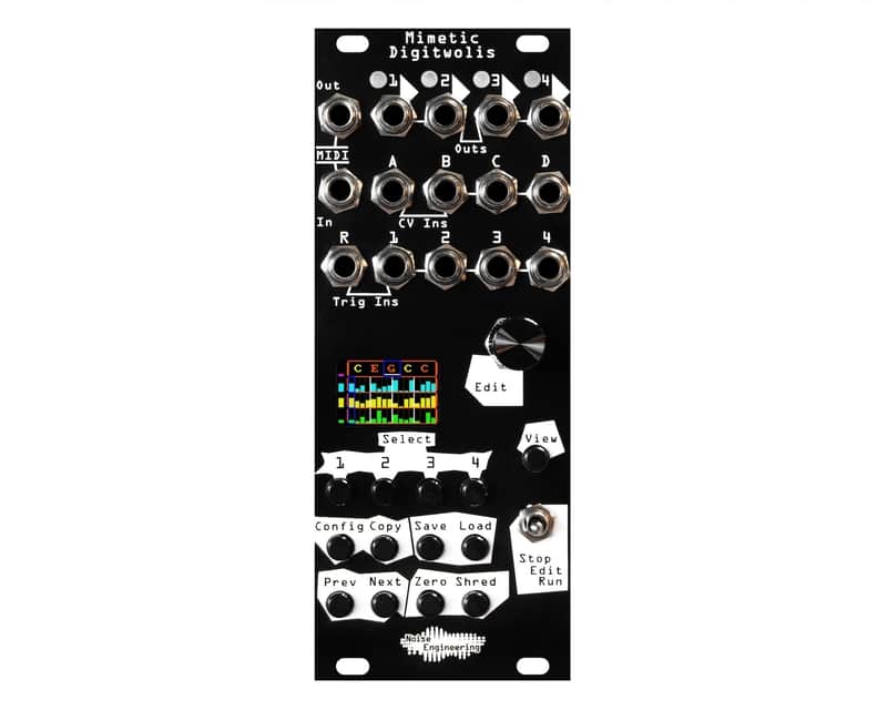 Noise Engineering Mimetic Digitwolis 4-Channel Configurable Sequencer image 1