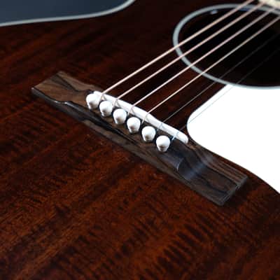 Bourgeois 14-Fret L-DBO Custom, All Mahogany, "Bourgeois Blues" - NEW image 11