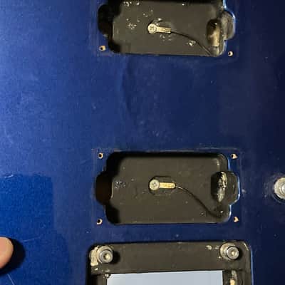2000's India Jackson JS30 JS Series Dinky Blue Mahogany Guitar Body Floyd Ready image 18