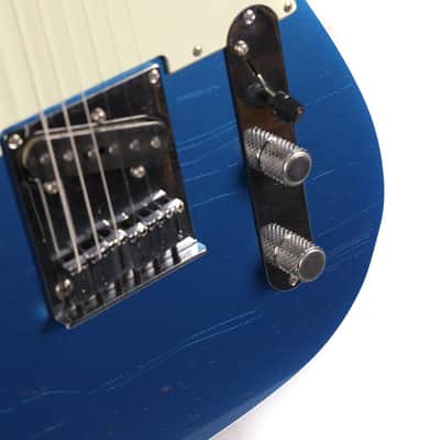 Fender American Ultra Luxe Vintage '60s Custom Telecaster Lake Placid Blue image 9
