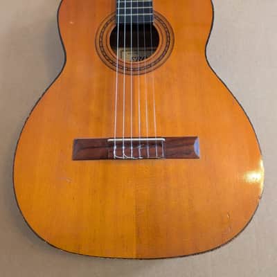 Vintage EROS Classical Spanish Acoustic Guitar made in Japan image 2