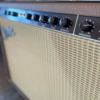 Fender '62 Super Guitar Amplifier Amp Reissue 2-Channel 40 Watt 2x10" Tweed 40w image 7