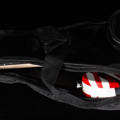 EVH Wolfgang Special Striped Series Red, Black, and White (942) image 7