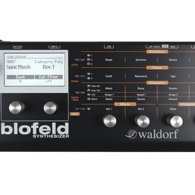 Waldorf Blofeld Desktop Synthesizer, Black. New with Full Warranty! image 1
