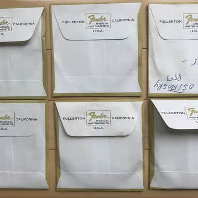 Fender F-50 Set Vintage Flatwound N.O.S Strings 1970's Pure Nickel image 4