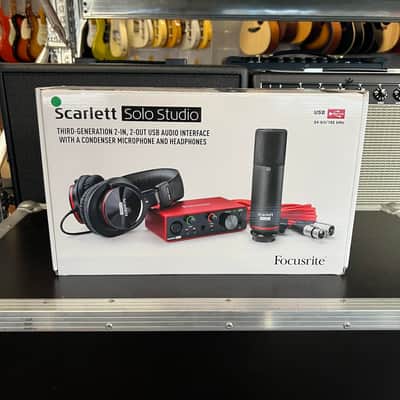 Focusrite   Scarlett Solo Studio Bundle Gen 3 image 1