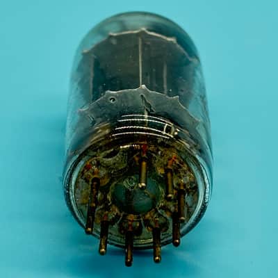1950s RCA 12AU7 ECC82 Vintage USA Black Plate D Getter Preamp Tube! T310 image 6