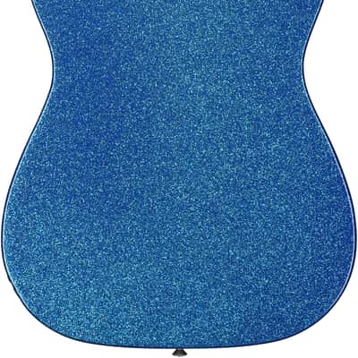 Fender J Mascis Telecaster Electric Guitar (with Gig Bag), Blue Flake image 7