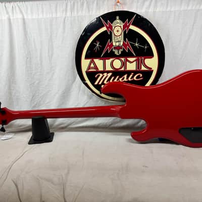 Gibson Bass IV 4-string Bass with Case 1987 - Red image 8