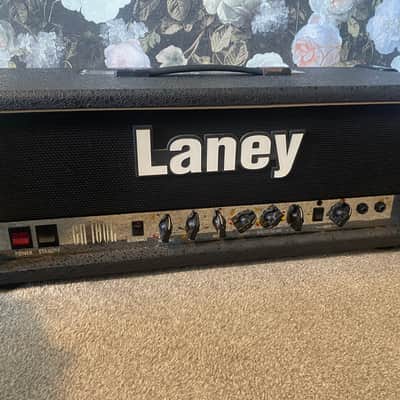 Laney GH100L Single-Channel 100-Watt Tube / Valve Guitar Amp Head 2000s - Black image 1
