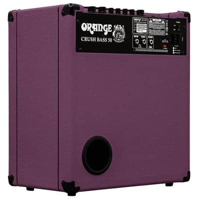 Orange Amplifiers Ltd. Ed. Glenn Hughes Crush Bass 50 Combo Bass Amp - Open Box image 5