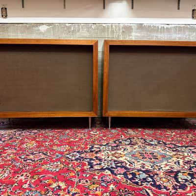 JBL C37 Rhodes Speakers System 001 1960s - Walnut image 1