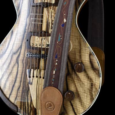 Jersey Girl Homemade Guitars "Audrey-Arroway" - Natural w/ Persimmon top - NEW, (Authorized Dealer) image 10
