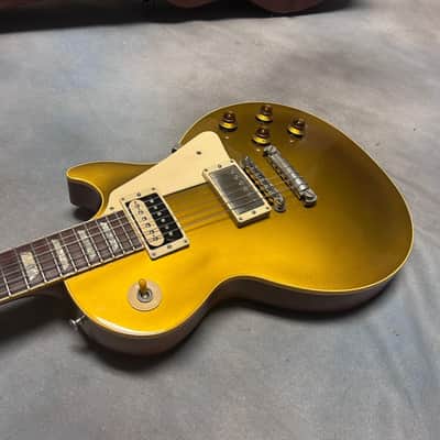 1996 Gibson Custom Shop LPR-7 1957 Les Paul Standard Reissue Goldtop w/OHSC image 10