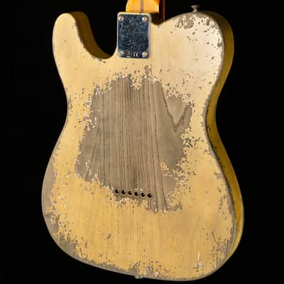 Fender Custom Shop 1951 Telecaster Super Heavy Relic Super Faded Aged Nocaster Blonde (215) image 2