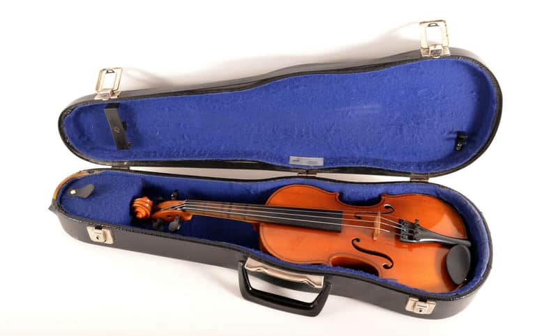 Rare 1/4 Quality Labaled TOP Violin +Original Hard Case~The Best Choice for Beginners image 1