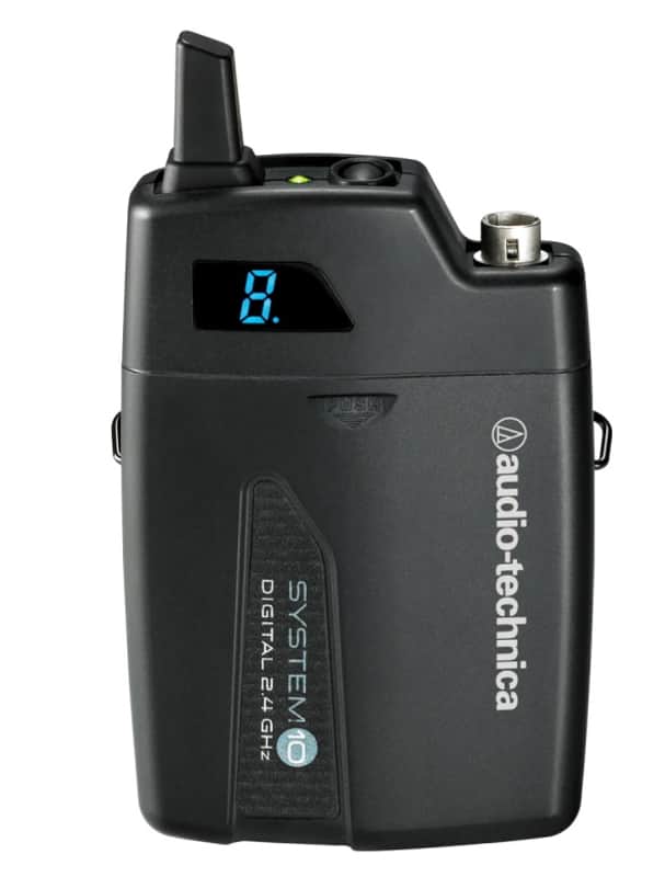 Audio Technica ATW-T1001 System 10 Digital Wireless Bodypack Transmitter imagen 1