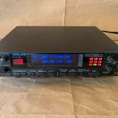 Zoom 9050 Advanced Instrument Effects Processor 90s VGC with p/s