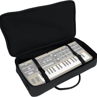 Gig Bag Case for DJ MIDI Keyboard Controllers Guitar Pedal Boards, 23" Fit, Durable Padded Rainproof Design, Multiple Pockets, Adjustable Straps, for Musicians and DJs image 3
