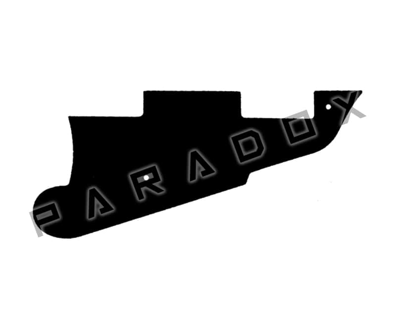 Custom Pickguard For 2010 - 2024 Made in America D 'Angelico Premier SS Semi-Hollow Double Cutaway - Solid Matte Black .090" image 1