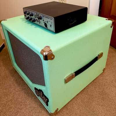 Aguilar SL 112 Super Lightweight 250-Watt 1x12" Bass Speaker Cabinet 2012 - Present - Poseidon Green image 3