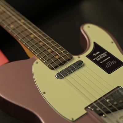 Fender Limited Edition Vintera II Road Worn '60s Telecaster - Burgundy Mist Metallic image 7