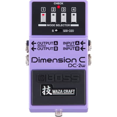 Boss DC-2W Dimension C Waza Craft Dimensional Chorus Guitar Effect Pedal image 1