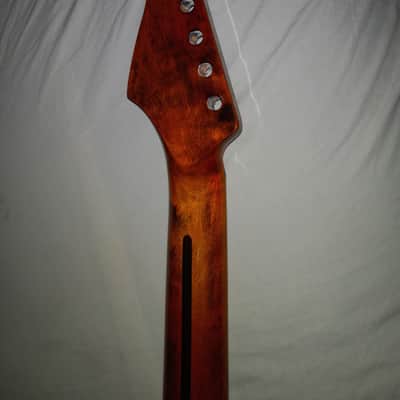 Audio Design Recording  Maple guitar neck 21fret 2000's  high gloss image 10