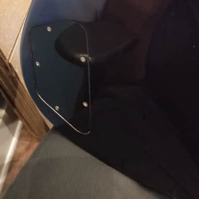 B.C. Rich INNOVATOR-4 string bass 1990'S Blue image 6