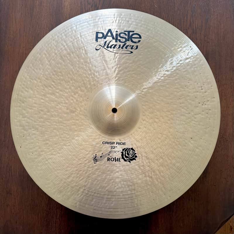 Paiste Masters Rosie crisp ride 22” 2014 image 1