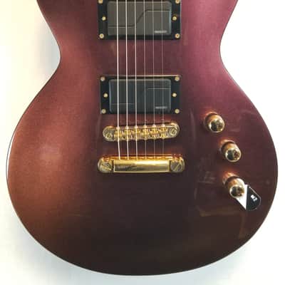 Mint ESP LTD EC-1000 Electric Guitar, Set Neck, Gold Andromeda w/ESP Form Fit Case image 2