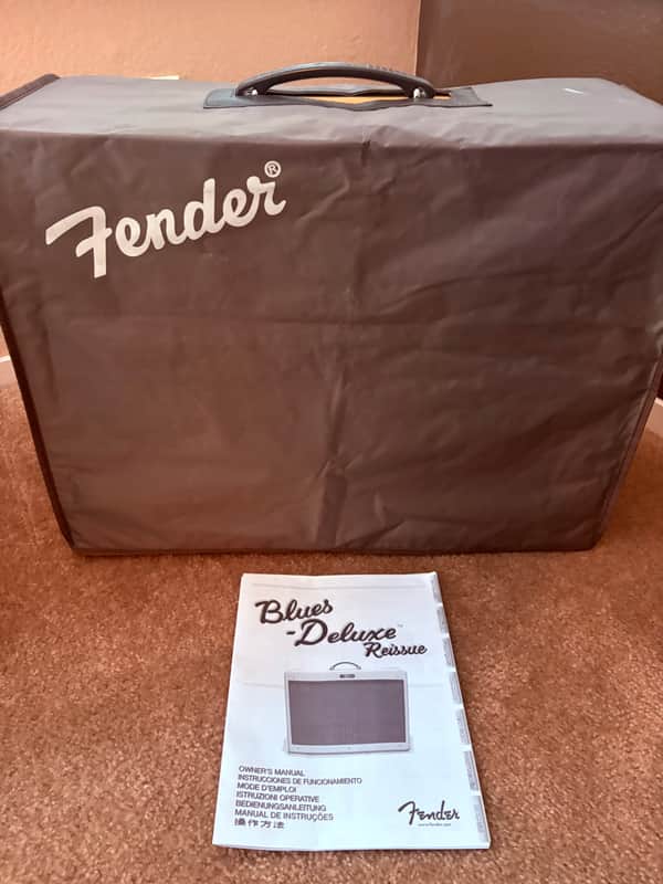 Fender Blues Deluxe Reissue 2-Channel 40-Watt 1x12" Guitar Combo with extras image 1