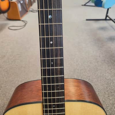 Used 2025 Martin D-18 Satin Acoustic Guitar - Natural Satin with Fishman Pickup and Martin Hardshell Case image 8