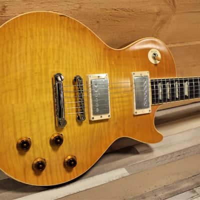 Tokai LS150 3A Flamed Top Vintage Honey Burst Nitro (Made In Japan) image 2