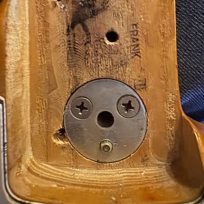 Fender Stratocaster Hardtail 1974 Maple Fretboard 1973 - 1977 - Natural image 19