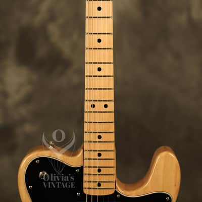 1980 Fender Telecaster Deluxe Natural image 4