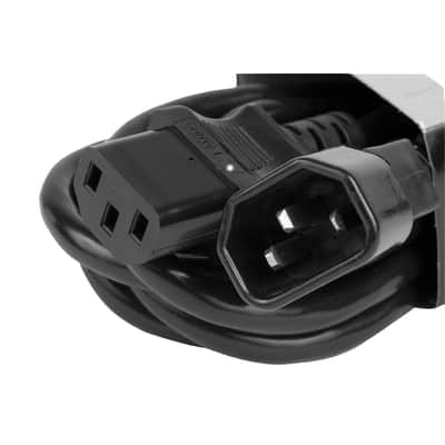 (5) ADJ ECCOM-3 Black 3FT IEC-Male-to-IEC-Female Power Link Cables image 2