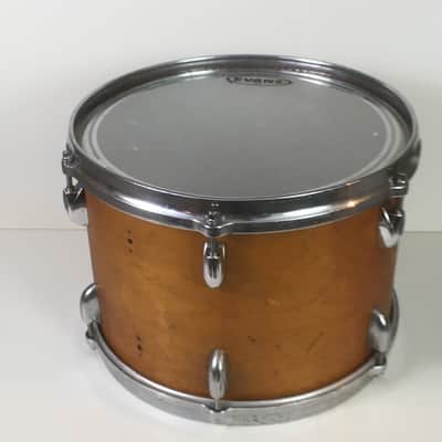 Vintage Gretsch Round Badge 13” Tom Restoration Project Natural Finish Die Cast Hoops image 7