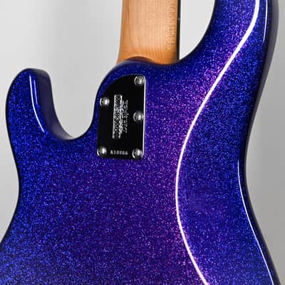 Ernie Ball Music Man StringRay 5 Special HH Bass Guitar- Violet Sparkle Burst 2026 (K10866) image 15