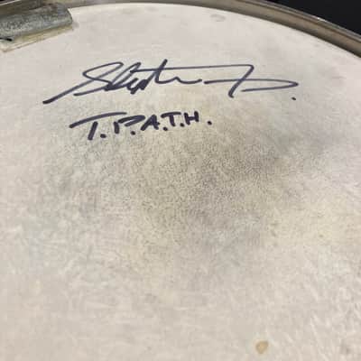 Steve Ferrone's Tom Petty and The Heartbreakers, 1977 Slingerland Radio King "Jamo Special" 5x14" Custom Snare drum. SIGNED! image 2